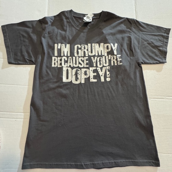 Disneyland Other - NWT Men’s Grumpy (from Snow White and the Seven Dwarfs) t-Shirt.